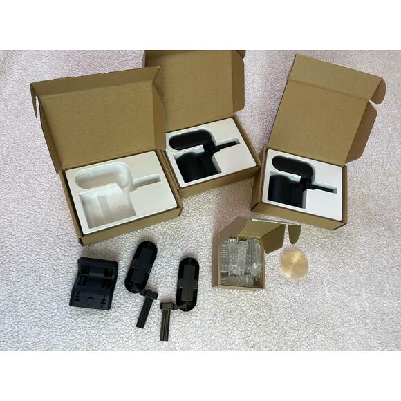 3 Black SwitchBot Rod Curtain Hooks And Curtain Clips Only / No Device Open Box - Picture 4 of 6